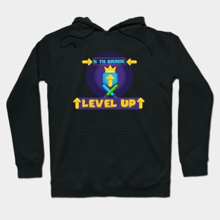 5th Grade Level Complete T-Shirt Video Gamer Graduation T-Shirt Hoodie